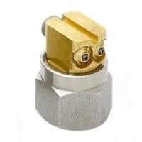 90 Degree Twin Orifice Nozzle 15 Degree Spread